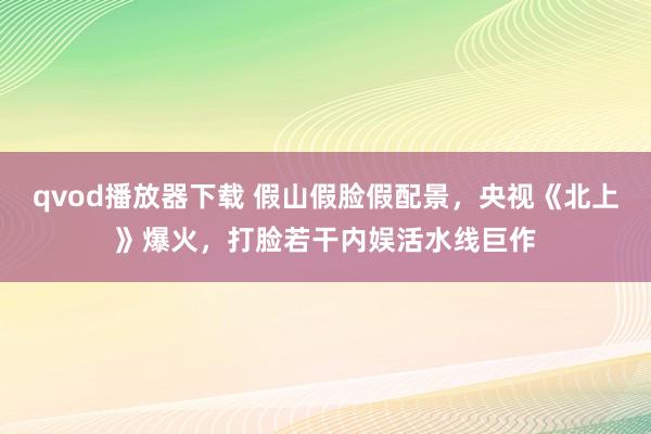 qvod播放器下载 假山假脸假配景，央视《北上》爆火，打脸若干内娱活水线巨作